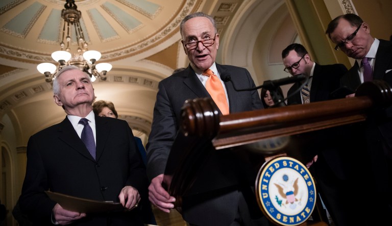 A Texas Democrat noted that Senate Minority Leader Chuck Schumer, D-N.Y., agreed to help President Trump fund the wall in return for helping Dreamers. 
