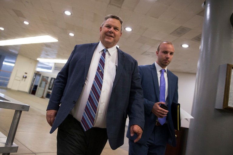 Sen. Jon Tester, D-Mont., endorsed Hillary Clinton for president on Friday after staying neutral throughout the Democratic primary. (AP Photo/J. Scott Applewhite)