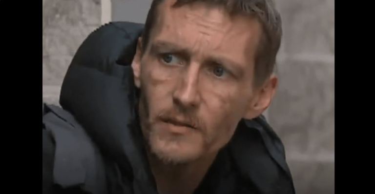 At least one person set up a crowdfunding page to help Steve find a place to live. (Twitter)