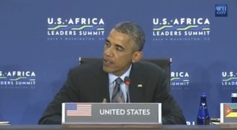 VIDEO: President Obama previews day at U.S.-Africa Leaders Summit
