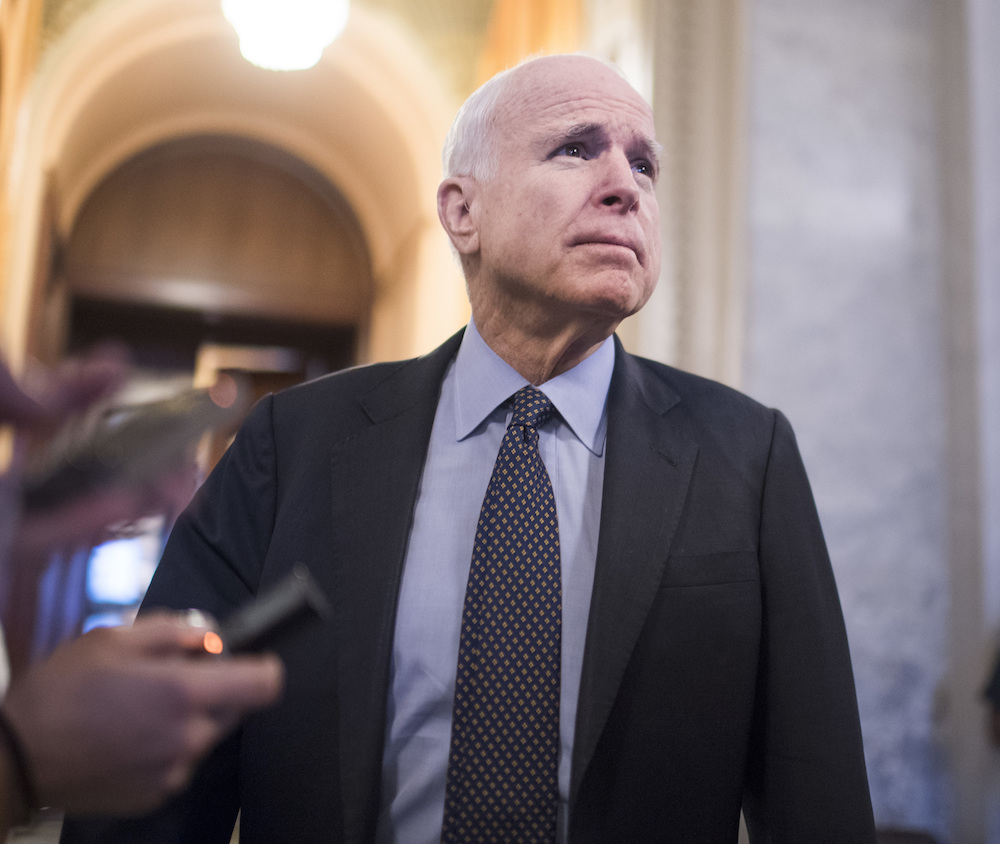 McCain: Trump Administration ‘Seriously Considering’ Lethal Defensive Aid to Ukraine