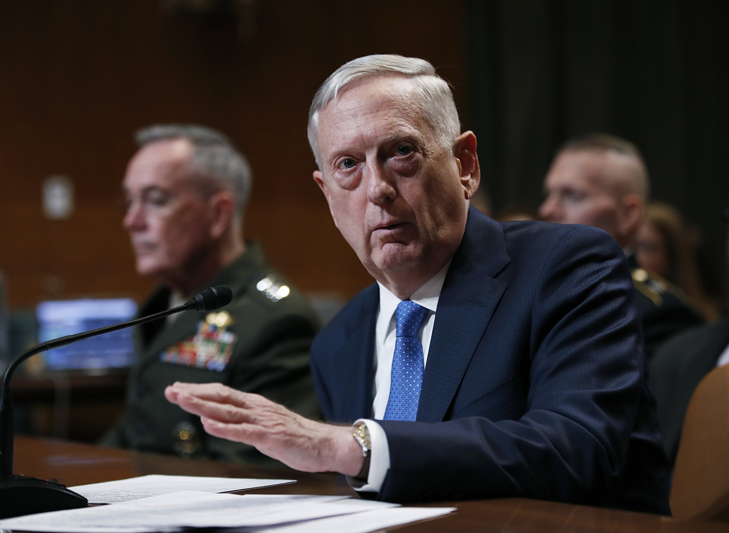 Pentagon drawing up options for military response to Syria chemical attack