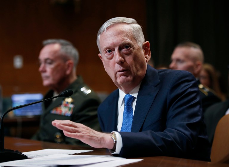 The Pentagon is drawing up options for a possible military response to Tuesday's chemical weapons attack in Syria that killed more than 70 people. (AP Photo/Manuel Balce Ceneta, File)