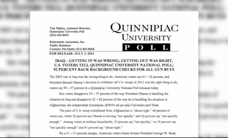 VIDEO — Poll: Voters oppose sending troops to Iraq