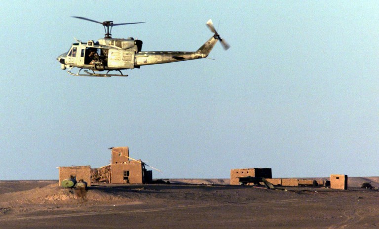 Amendments included money to replace UH-1N helicopters and upgrade the A-10. (AP Photo/Jim Hollander/pool)