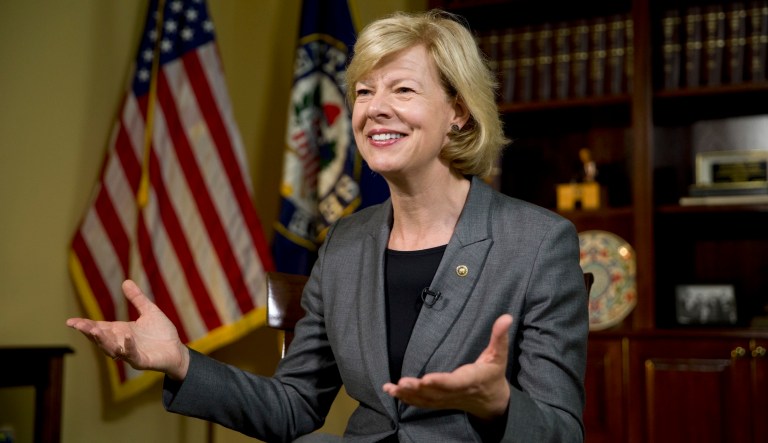 Sen. Tammy Baldwin, D-Wis., has held up Michael B. Brennan's judicial appointment by refusing to signify her acquiescence to the president's nominee by returning her 