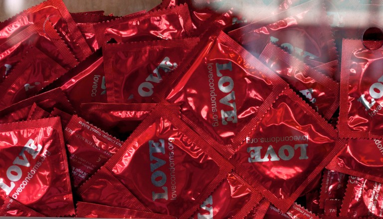 California voters rejected a ballot provision Tuesday that would have required all performers in porn movies to wear condoms. (AP Photo/Damian Dovarganes)