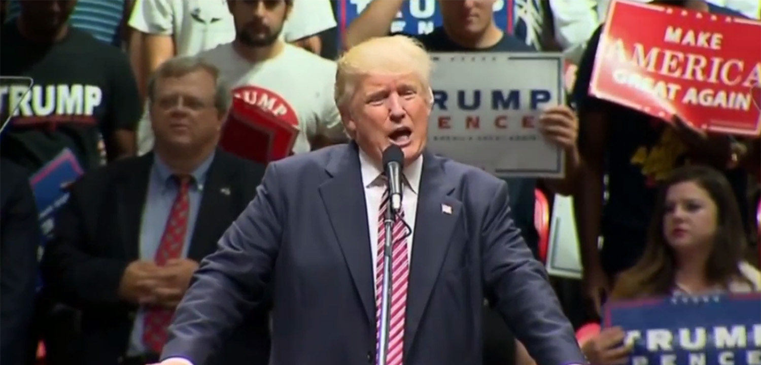 Trump promises to dismantle gangs, cartels