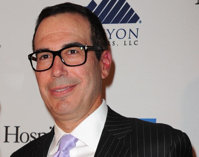 Steven Mnuchin's extensive history of considerable campaign donations suggests the Wall Street veteran is more interested in getting Democrats elected than Republicans. (Photo by Richard Shotwell/Invision/AP)