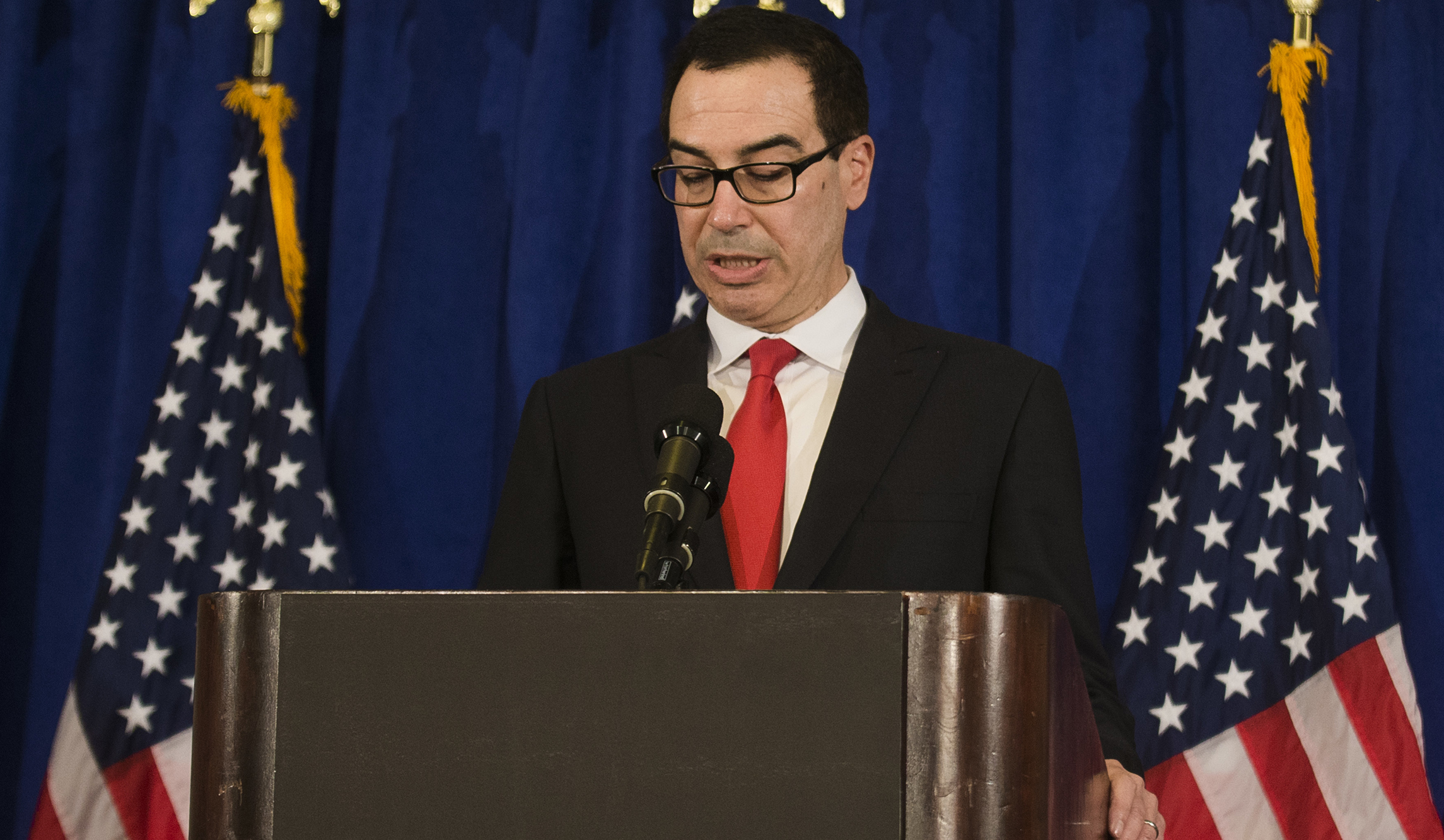 Steven Mnuchin doubles down on Trump’s NFL statements: ‘They can do free speech on their own time’