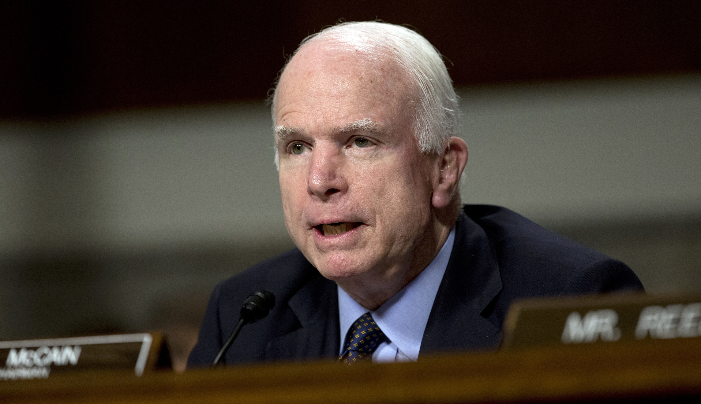 Trump welcomes ‘hero’ John McCain back to Washington for healthcare vote