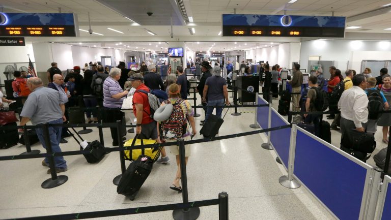 Congress in battle over whether more money is needed, or whether reforms are in order at the TSA. (AP Photo/Alan Diaz)