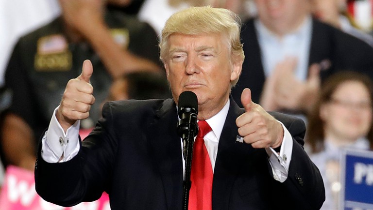 President Trump promised supporters they could 