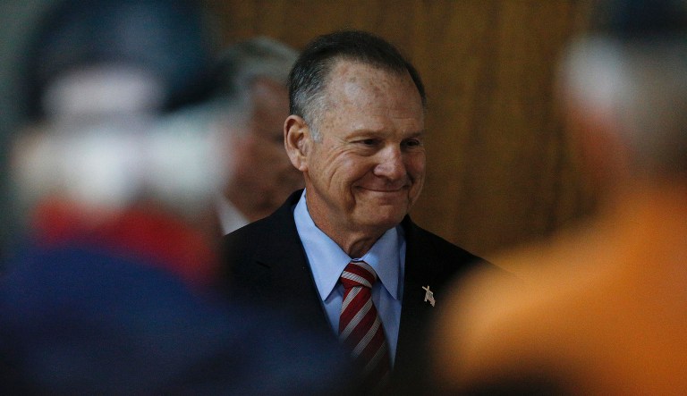 Former Alabama Chief Justice and U.S. Senate candidate Roy Moore has regained his lead, in some polls, after a series of sexual misconduct allegations saw his popularity drop significantly. (AP Photo/Brynn Anderson)