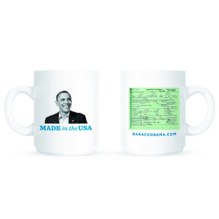Obama fundraises off his birth certificate