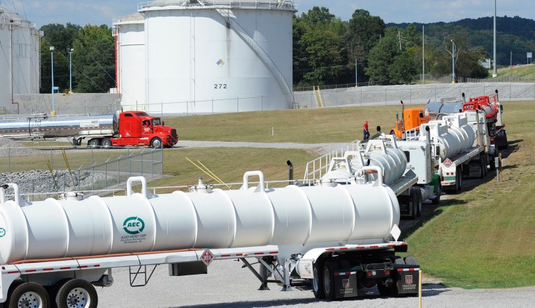 The imminent shutdown is expected to cause fuel shortages and price spikes. (AP Photo/Jay Reeves)