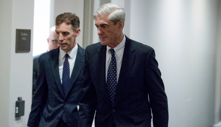 Special counsel Robert Mueller (pictured right) announced on Friday that he had indicted 13 Russian nationals for meddling in the 2016 presidential election. Here is what we know so far. (AP Photo/Andrew Harnik, File)