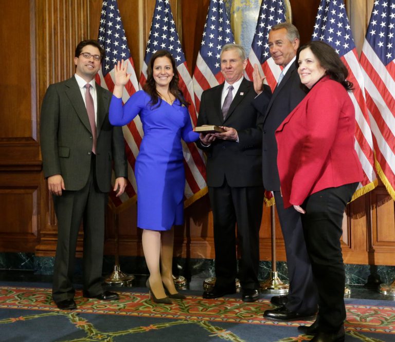 EliseÂ Stefanik, the youngest woman ever elected to Congress, ran for office because she wanted more young voices to be heard.Â (AP Photo)Â 