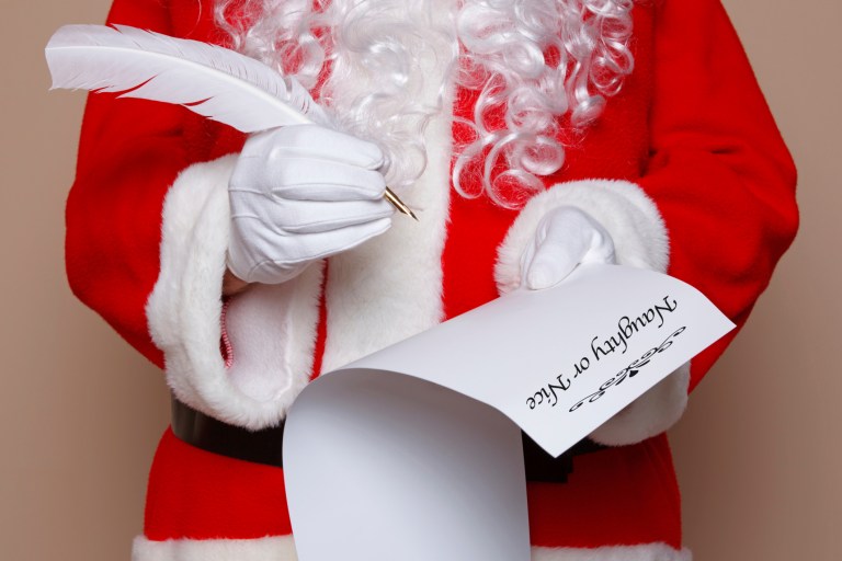 A debate sparked recently over the race of Santa Claus. (Thinkstock)