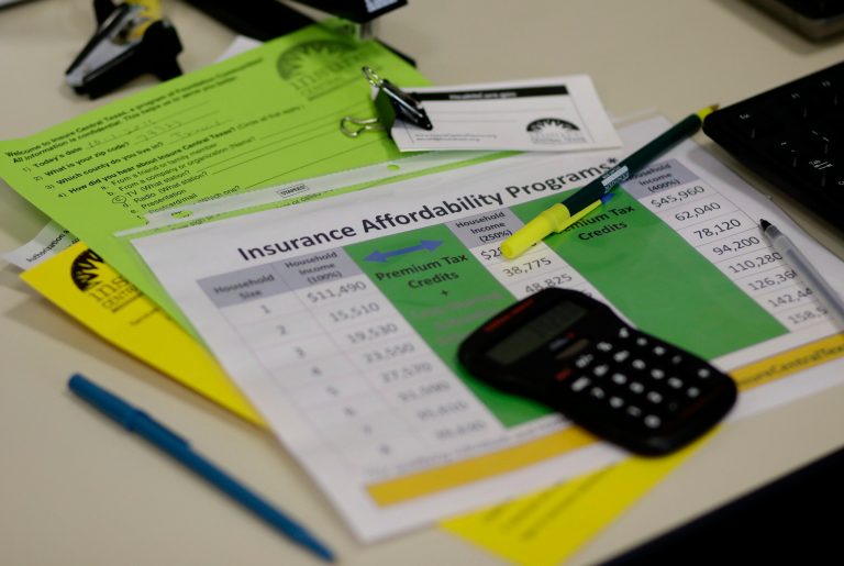 Chad Henderson, a 21-year-old student from Georgia, claimed yesterday that he and his father had signed up for Obamacare, but his father, Bill Henderson, disputed his story today.ÃÂ (AP Photo/Eric Gay)