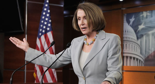 Pelosi gets news from Stephen Colbert and Jon Stewart, not MSNBC