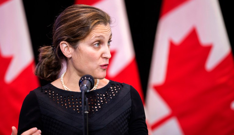 Canadian Foreign Affairs Minister Chrystia Freeland says that she is open to extending NAFTA talks into the summer. Such an extension would hold off a possible collapse.