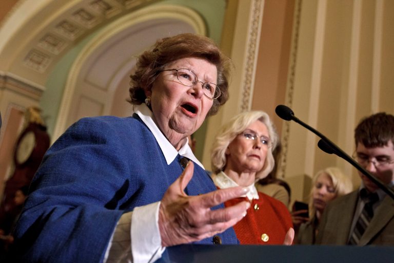Sen. Barbara Mikulski, D-Md.:ÃÂ 
