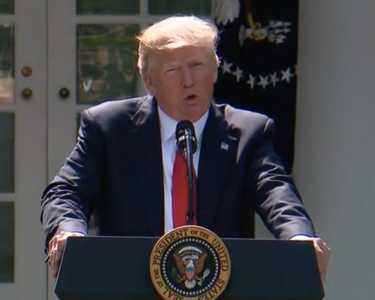 Trump Announces U.S. Withdrawal from Paris Climate Accord