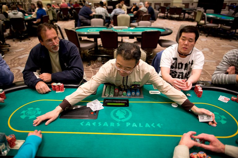 Individuals with gambling problems were permitted to facilitate their addiction on the government's dime. (AP Photo/Julie Jacobson, File)