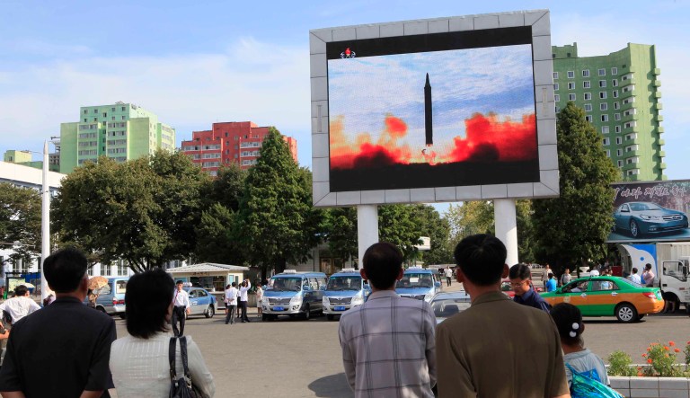 A newly declassified CIA report from March 12th, 1957 explains why North Korea is close to acquiring an intercontinental ballistic missile capability. (AP Photo/Jon Chol Jin)