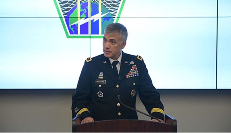 Lt. Gen. Paul Nakasone, who is head of the Army's digital warfare branch, is expected to be President Trump's pick to run the NSA.
			(U.S. Army photo by Jhi Scott)