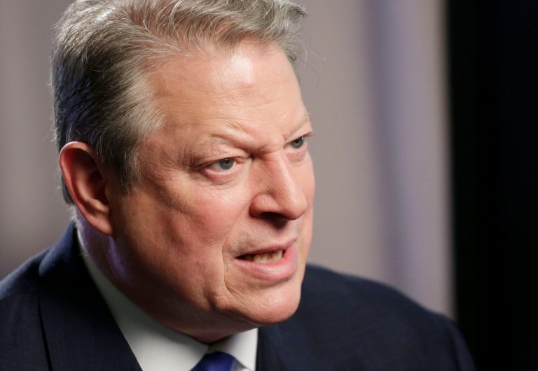 Former Vice President Al Gore, shown here Jan. 29, made a lot of money selling Current TV to Qatar-owned Al-Jazeera. (AP Photo/Mark Lennihan)