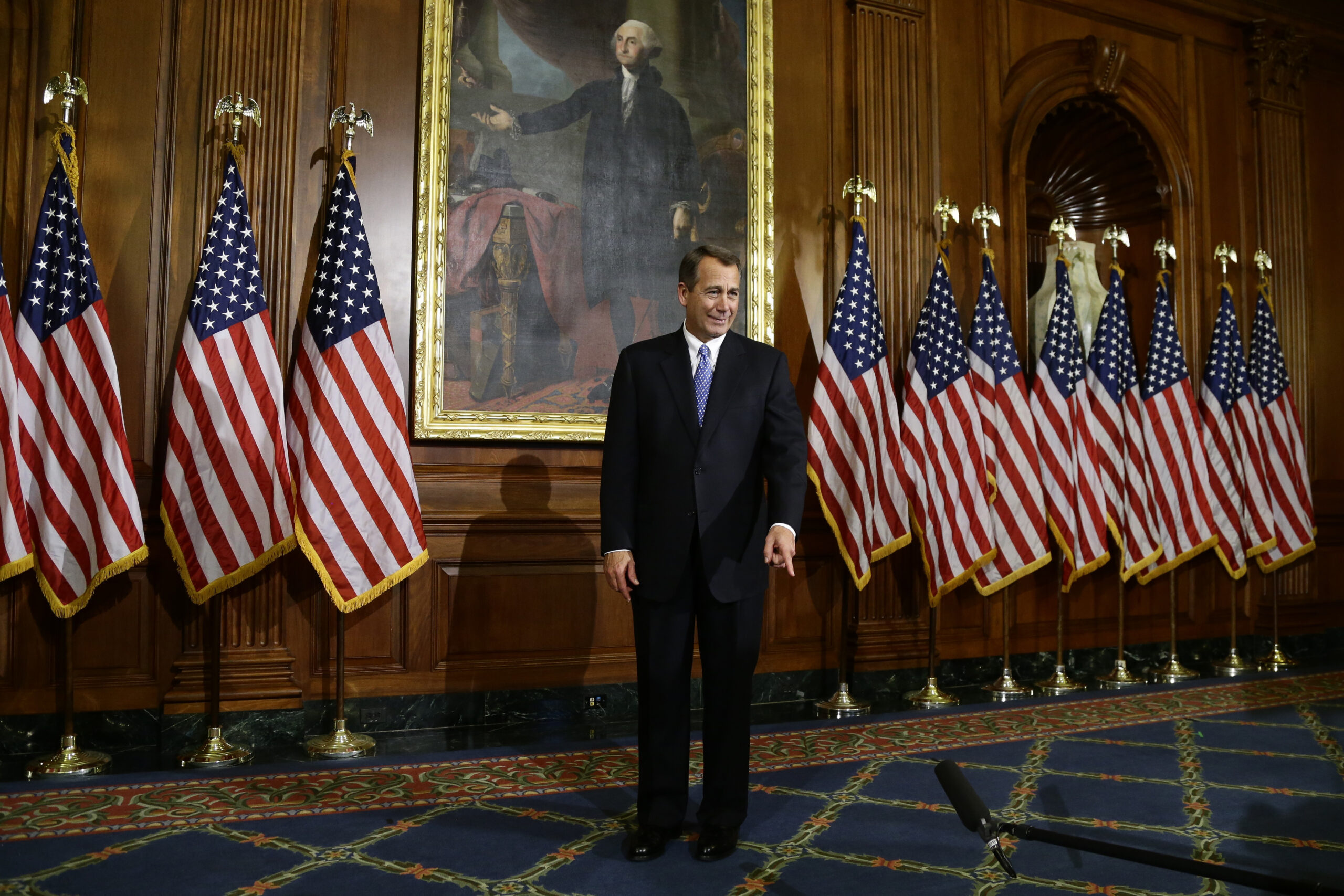 Re-elected John Boehner pledges to get tough with Obama