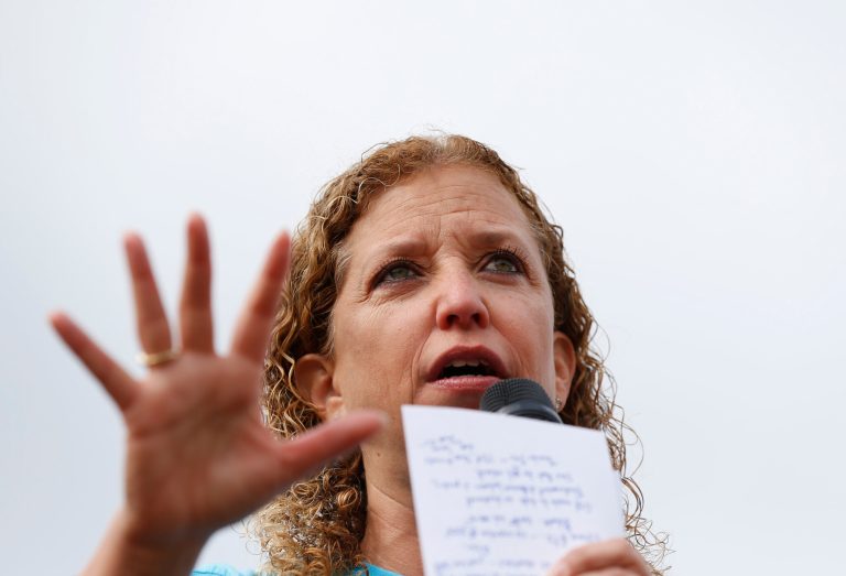 DNCÂ Chairwoman DebbieÂ Wasserman Schultz says one reason Rubio should cancel the fundraiser is that he 