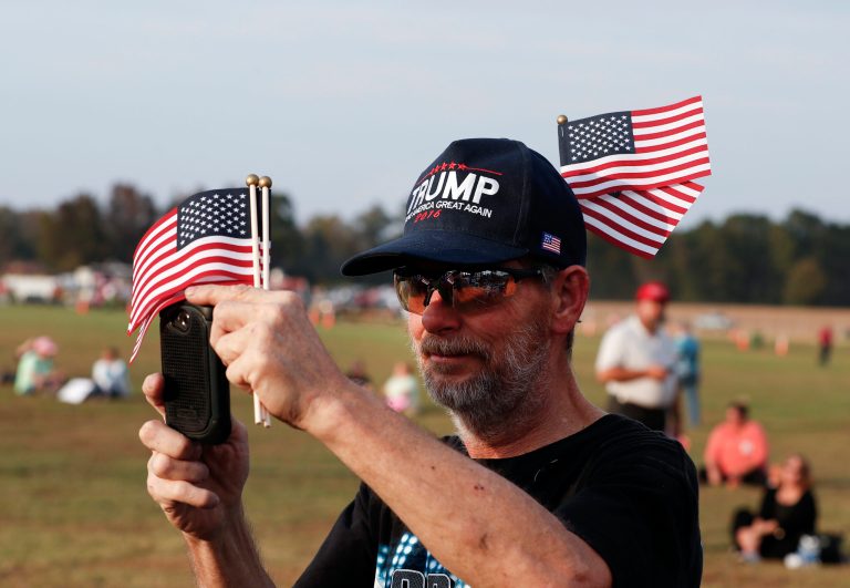 Once inaugurated, Trump, under the Warning, Alert, and Response Network Act, will have the ability to text the public with three types of emergency messages. (AP Photo/John Bazemore)
