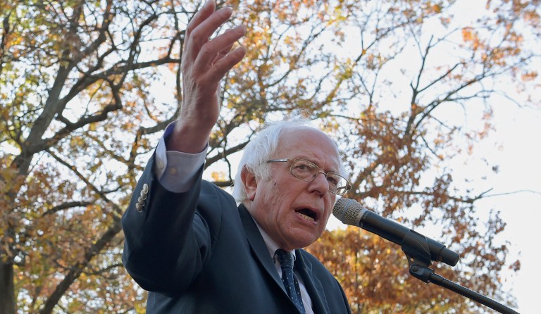 "Democrats have been completely shut out of this process just as they were shut out of the healthcare legislation process," Sanders said. (AP Photo/Susan Walsh, File)