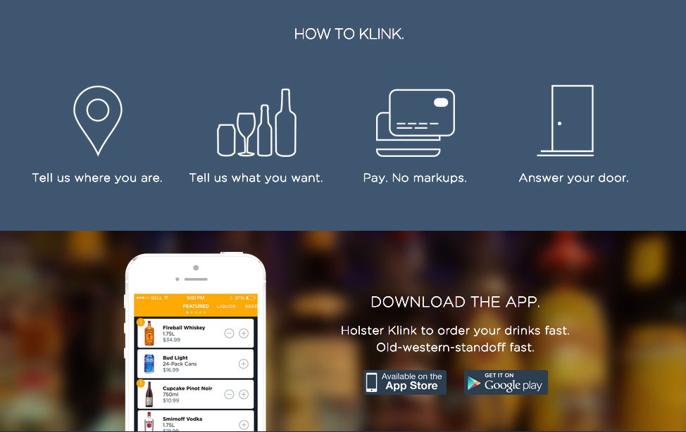 Klink: Amazon, but for alcohol?