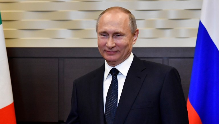 Russian President Vladimir Putin has dismissed the ongoing scandal around President Trump sharing classified intelligence with Russian officials as 