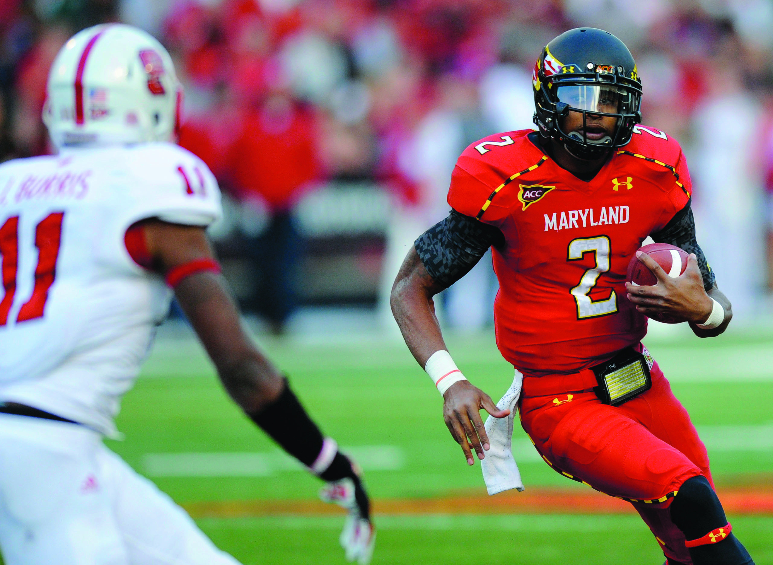 Maryland’s Burns done for season, too