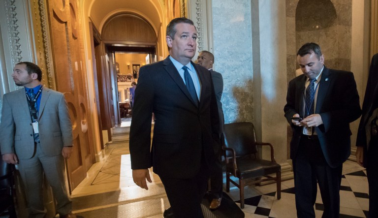 Texas Sen. Ted Cruz (pictured) staked out the position that full expensing should be part of the tax package. House Speaker Paul Ryan and Ways and Means Chairman Kevin Brady also have long advocated it, on the idea that it would spur business investment, the key to economic growth. (AP Photo/J. Scott Applewhite)
