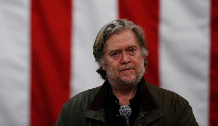 A Republican lawmaker said former White House chief strategist Steve Bannon looks like a 