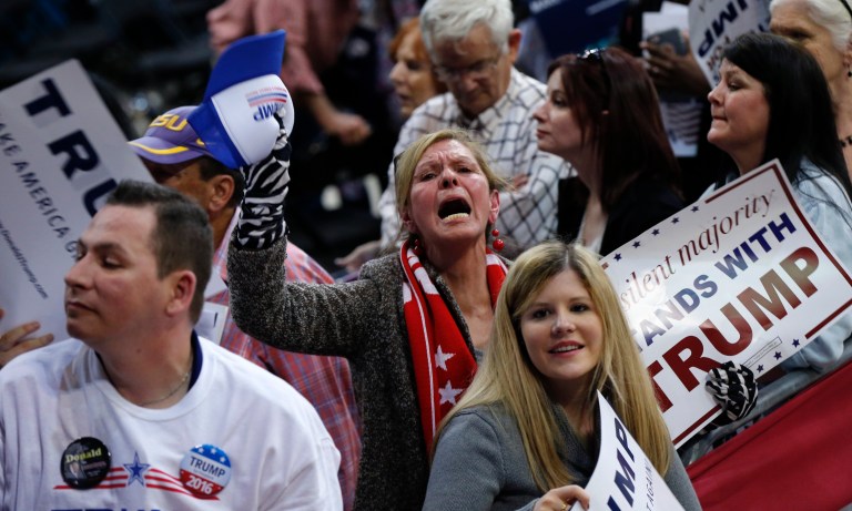 Thanks to early voting, many Louisiana voters could not take Donald Trump's erratic behavior into account. (AP Photo)