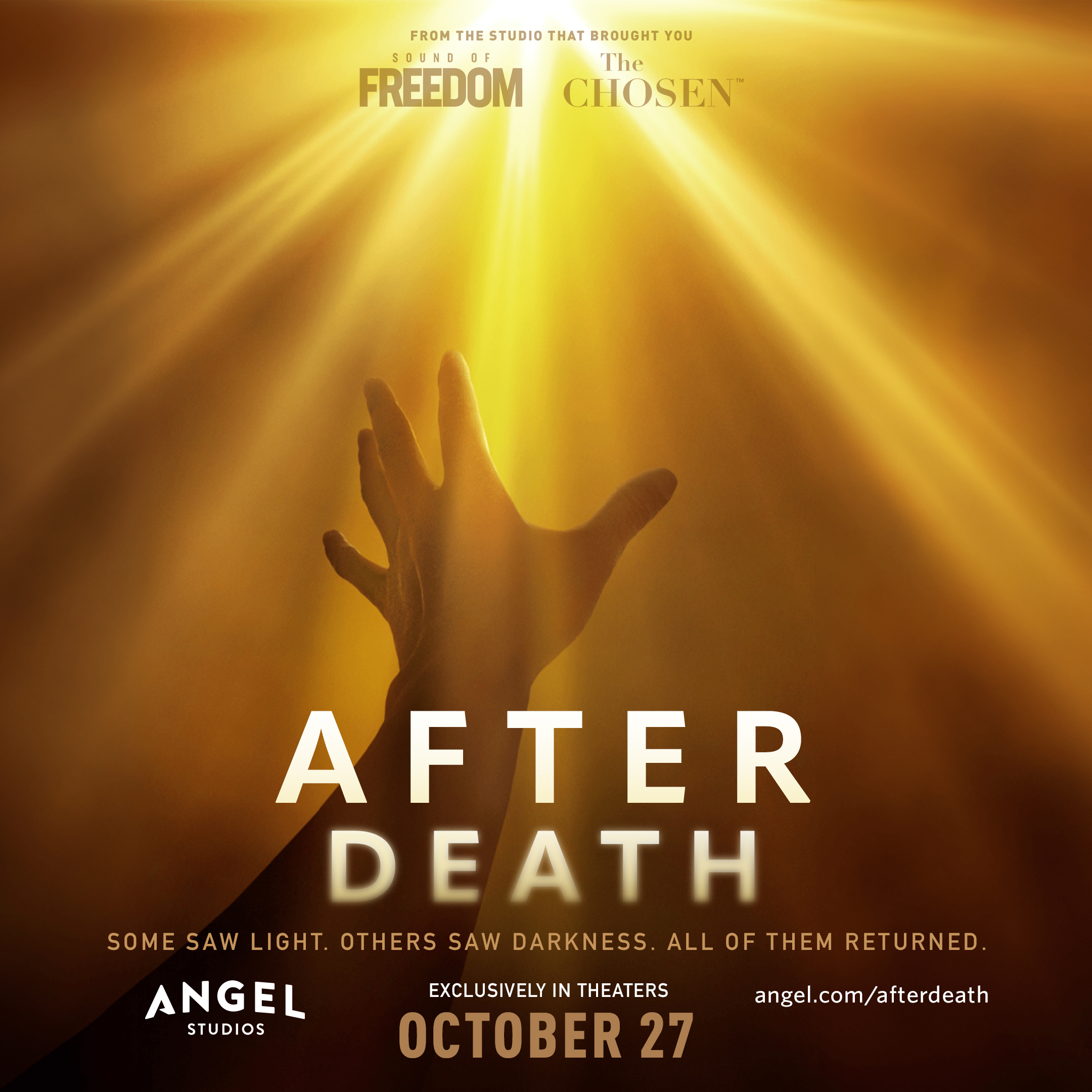 Faith-based After Death film to follow Sound of Freedom success with 88,000 tickets already sold
