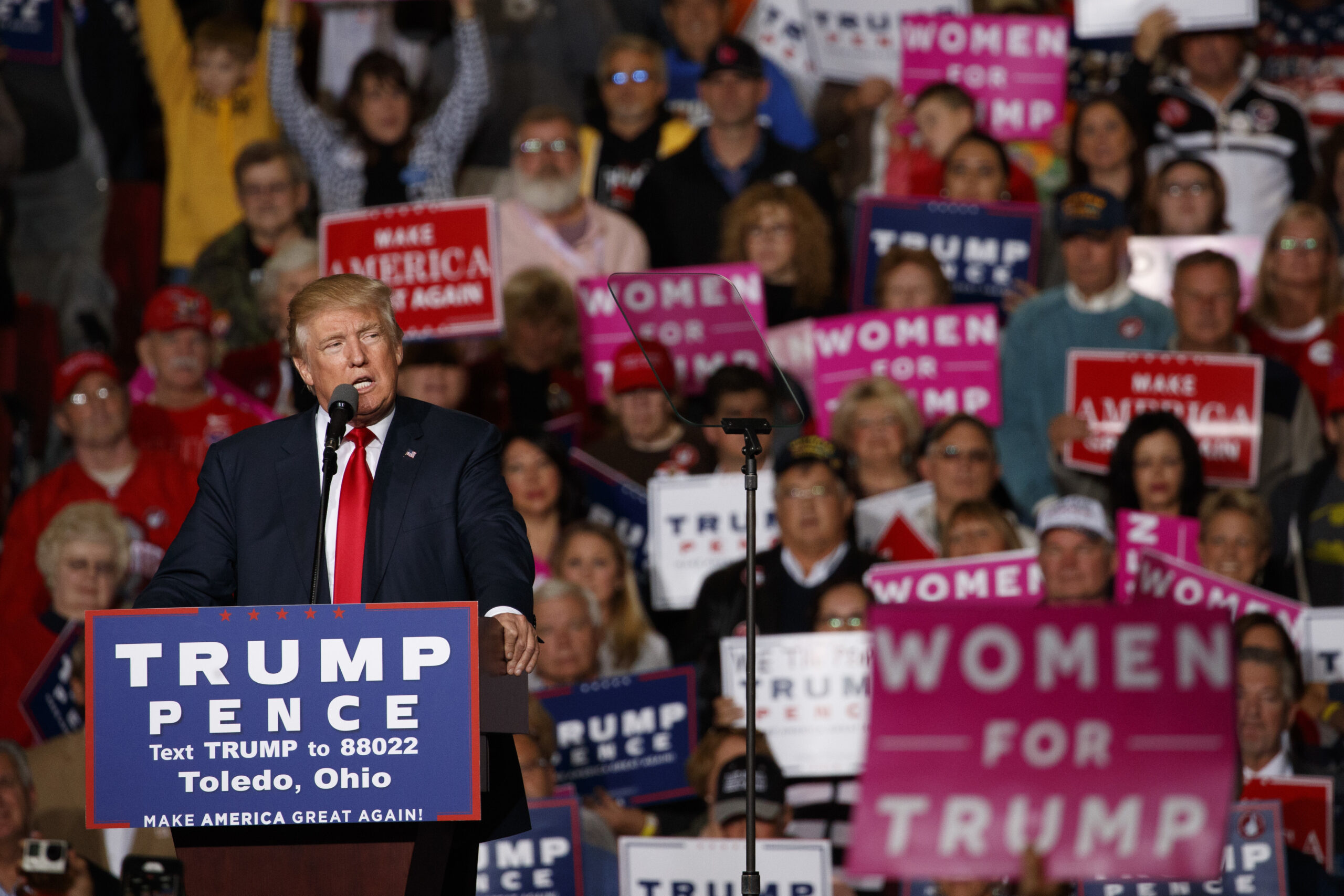 Trump starting to pull ahead in electoral vote
