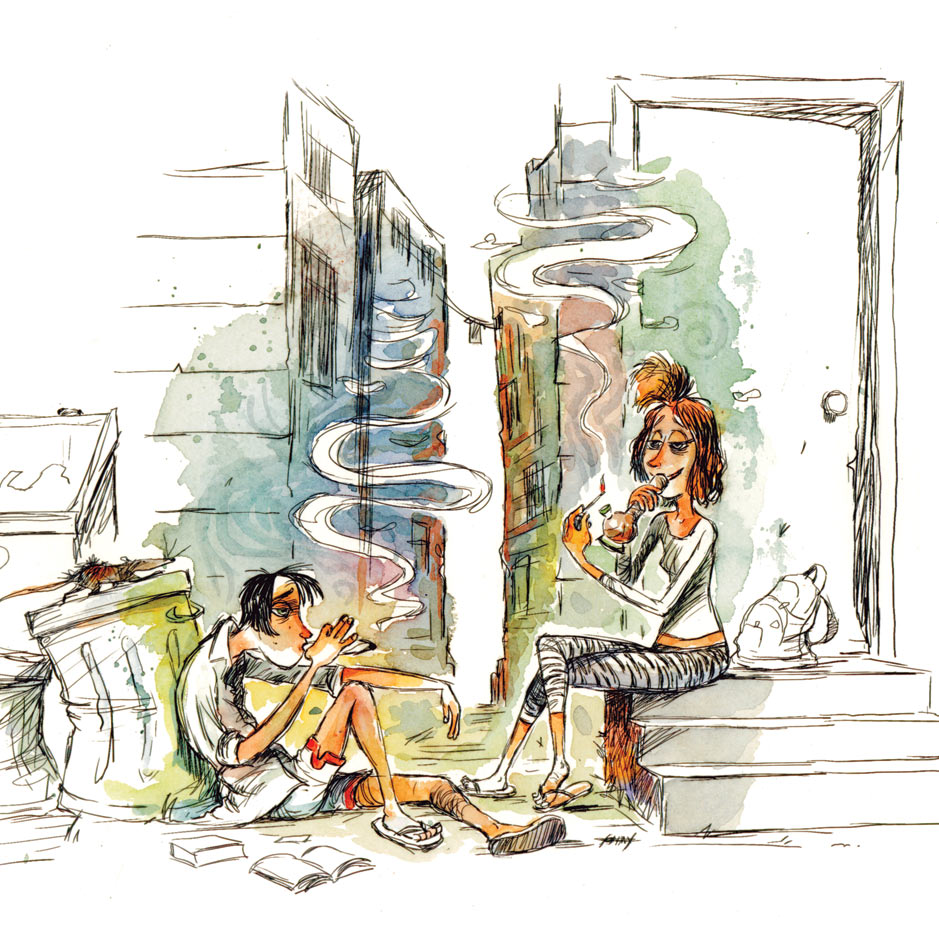 We Were Smokers Once, and Young