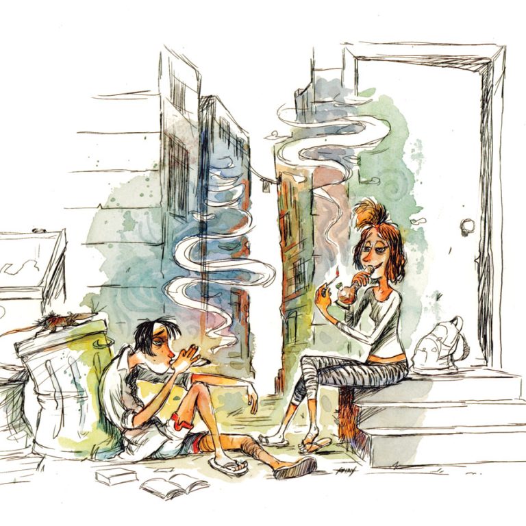 We Were Smokers Once, and Young