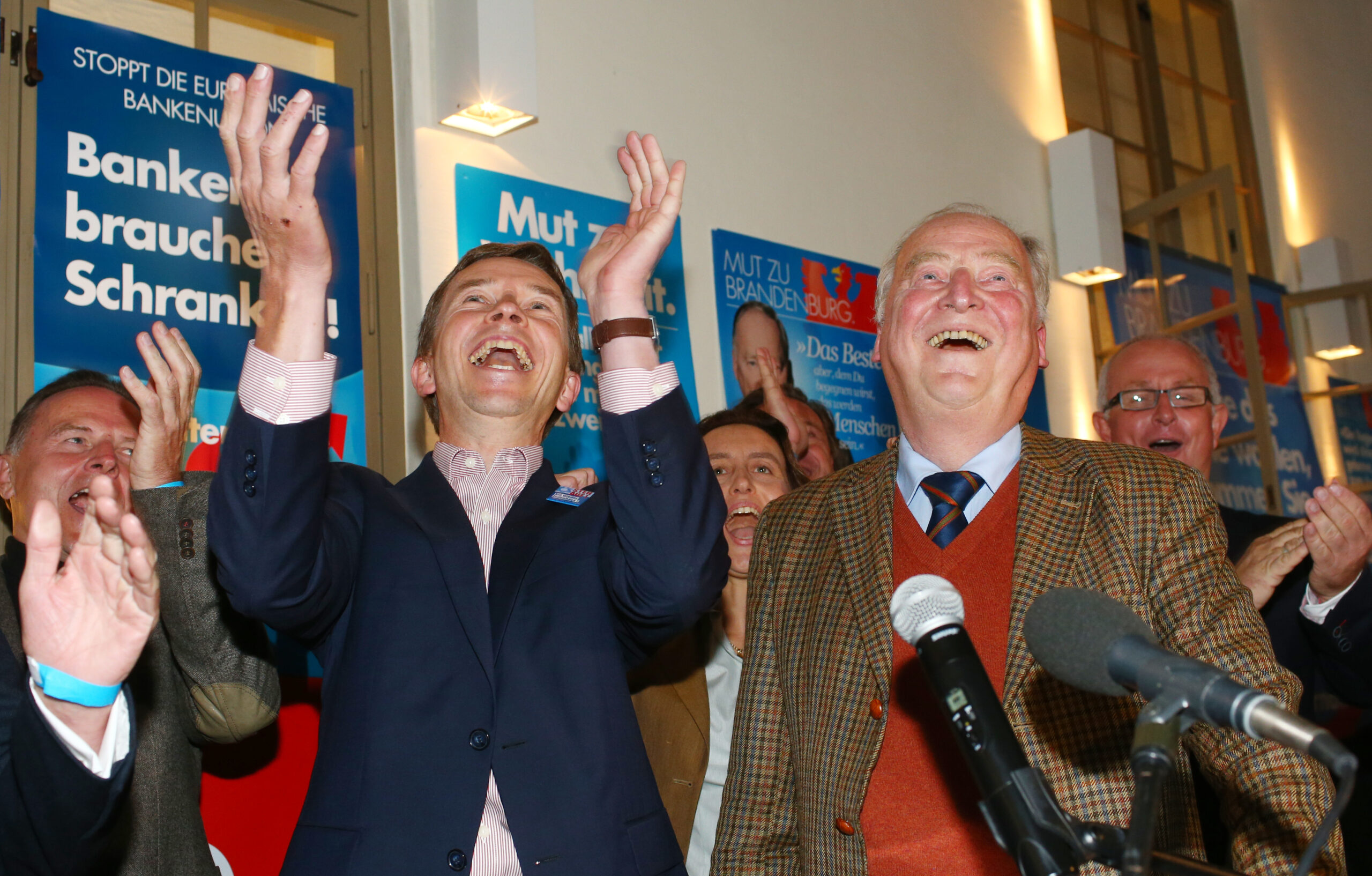 Anti-euro party strong in German state votes