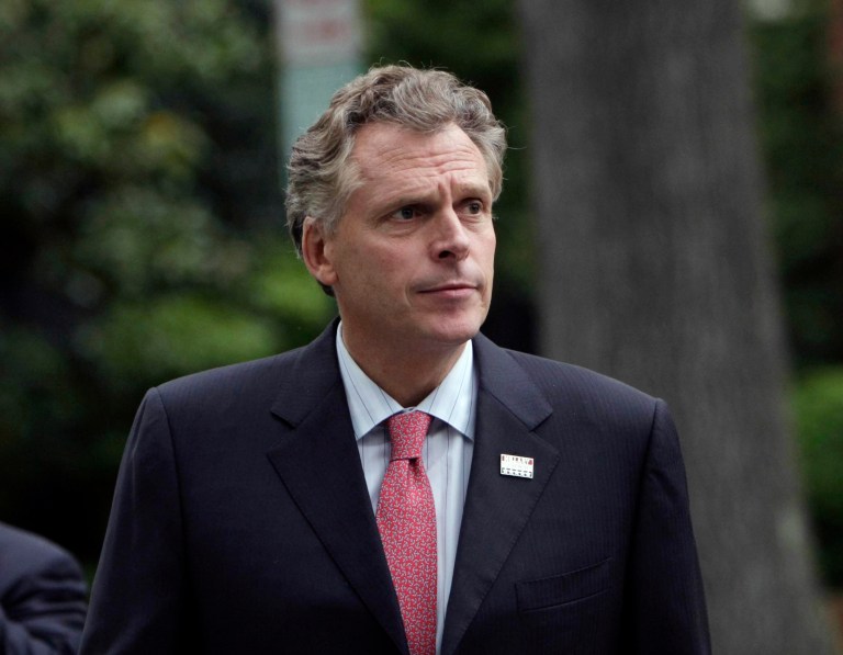 Terry McAuliffe's statement that he has 