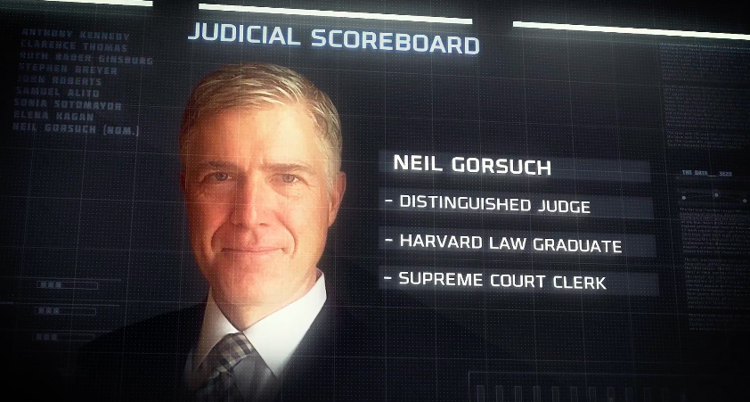 Pro-Trump group launches ad buy boosting Gorsuch in 5 states