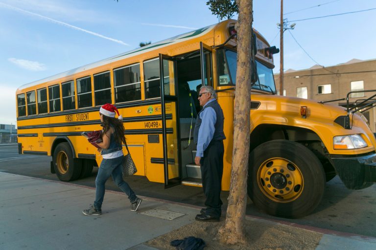 An emailed threat shutdown abruptly closed more than 900 public schools and 187 charter schools across Los Angeles. (AP Photo/Damian Dovarganes)
